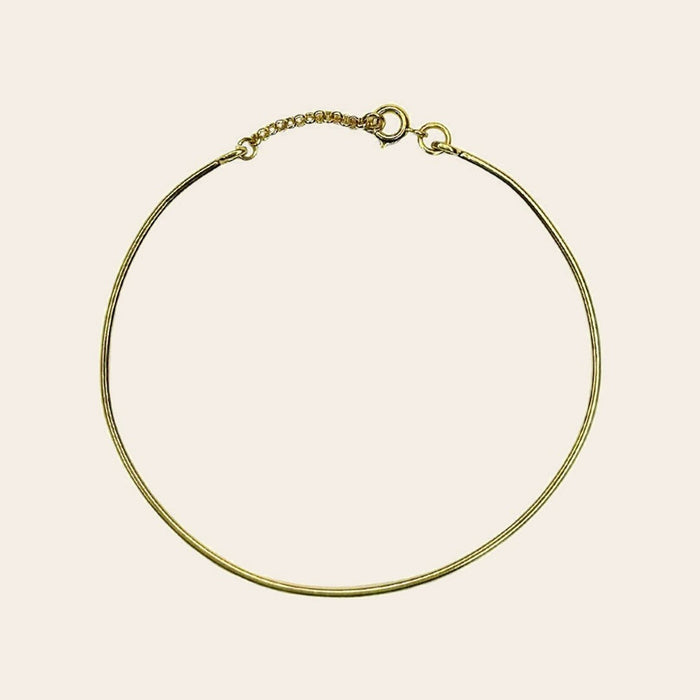 Pulseira Fio do Mar - Banho de Ouro 18k