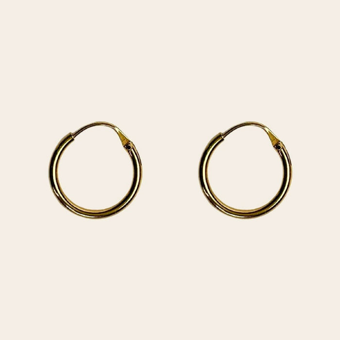 Argolas - Banho de Ouro 18k