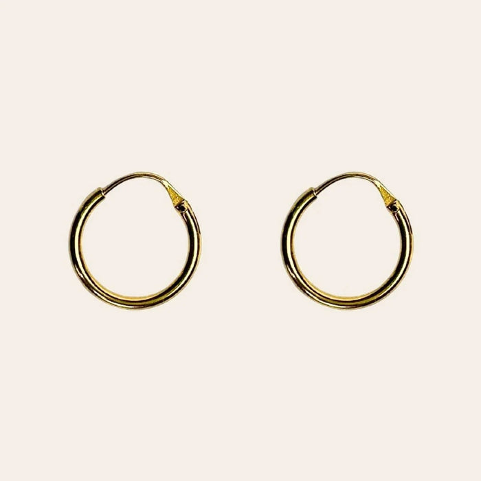 Argolas - Banho de Ouro 18k