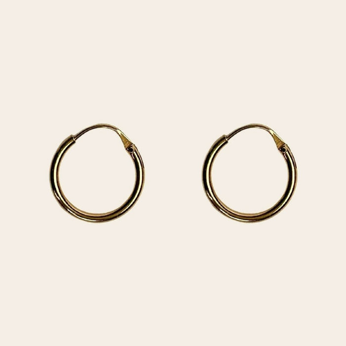 Argolas - Banho de Ouro 18k