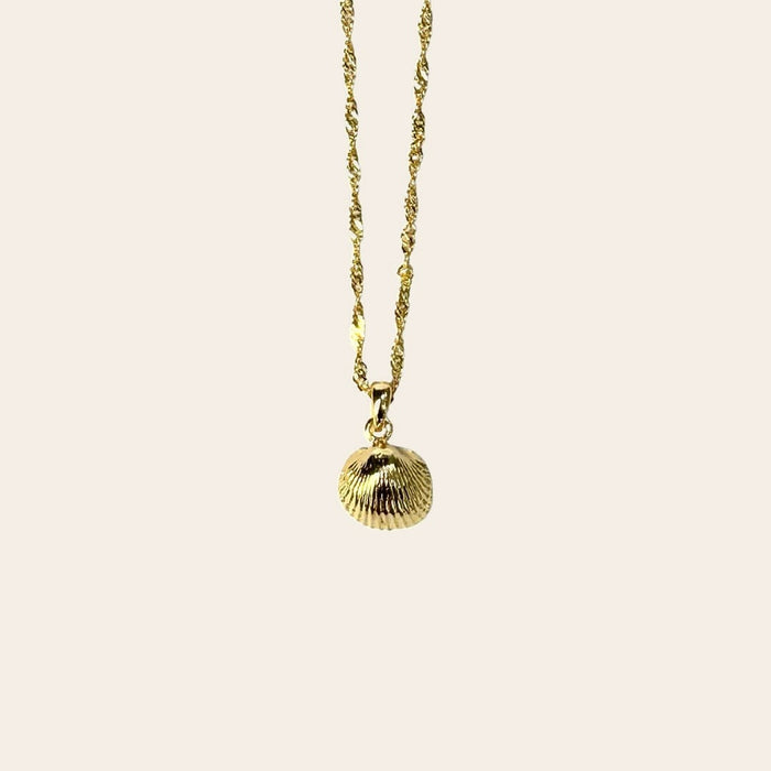 Colar Concha - Banho de Ouro 18k