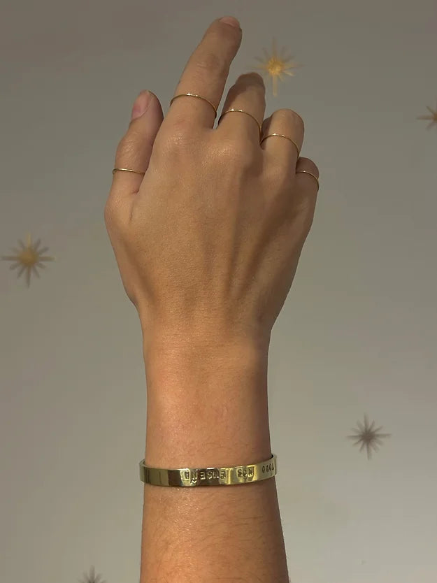 Bracelete Custom Dourado