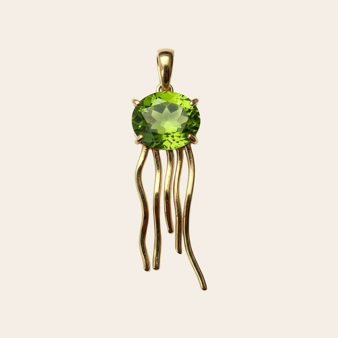 Pingente Água Viva - Banho Ouro 18k