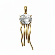 Pingente Água Viva - Banho Ouro 18k