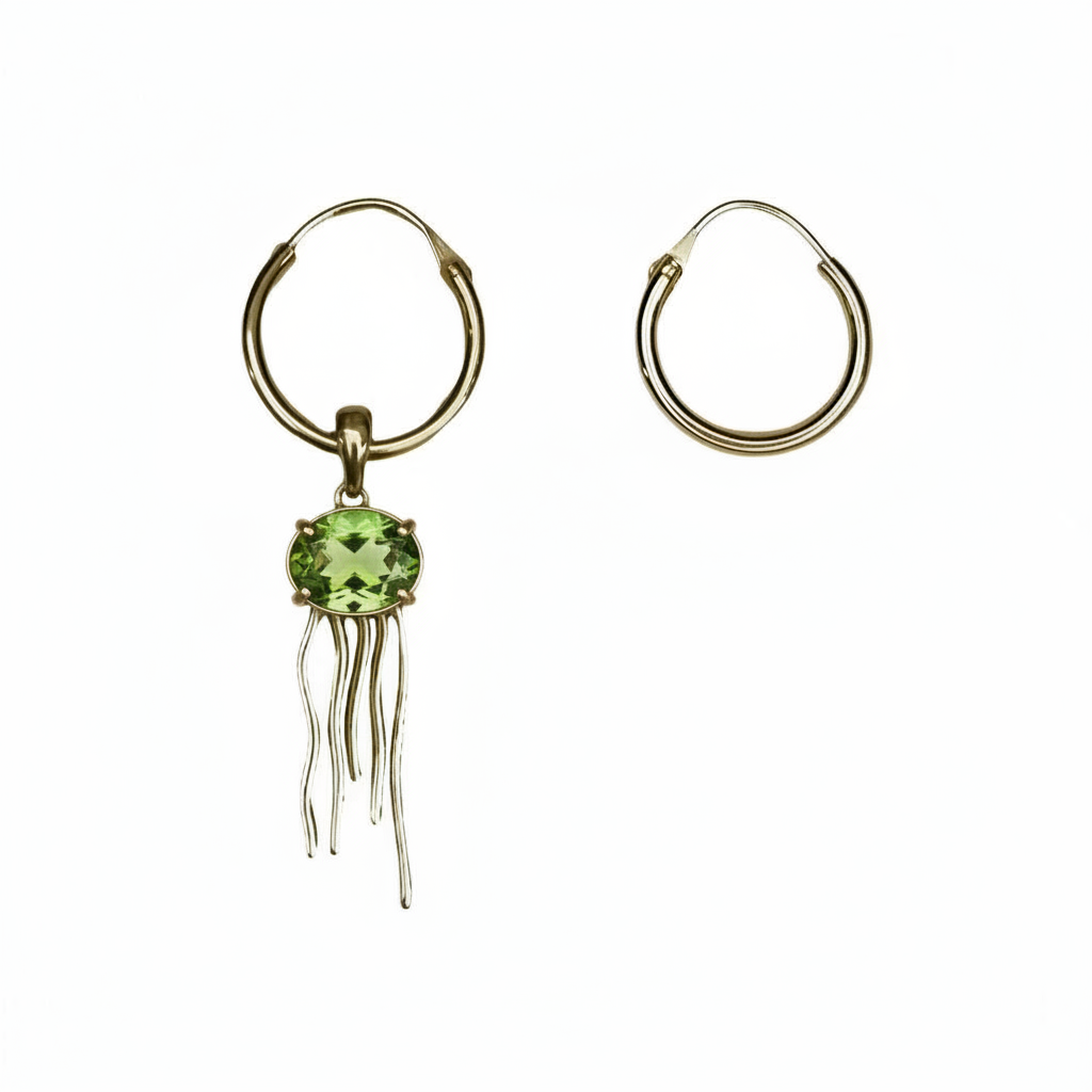Brinco Água Viva - Banho Ouro 18k