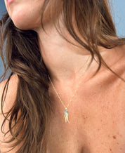 Pingente Água Viva - Prata de Lei